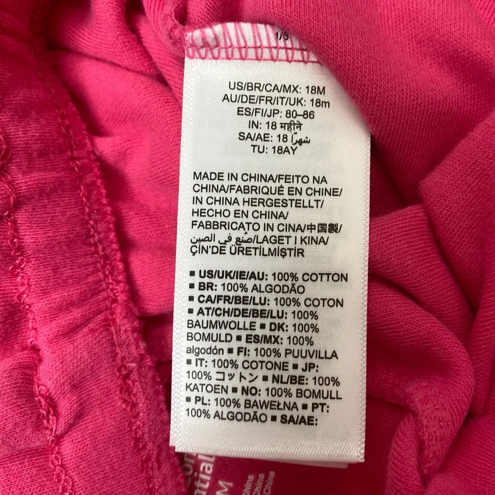 Amazon Essentials Hot Pink Bloomer Shorts – Size 18 Months